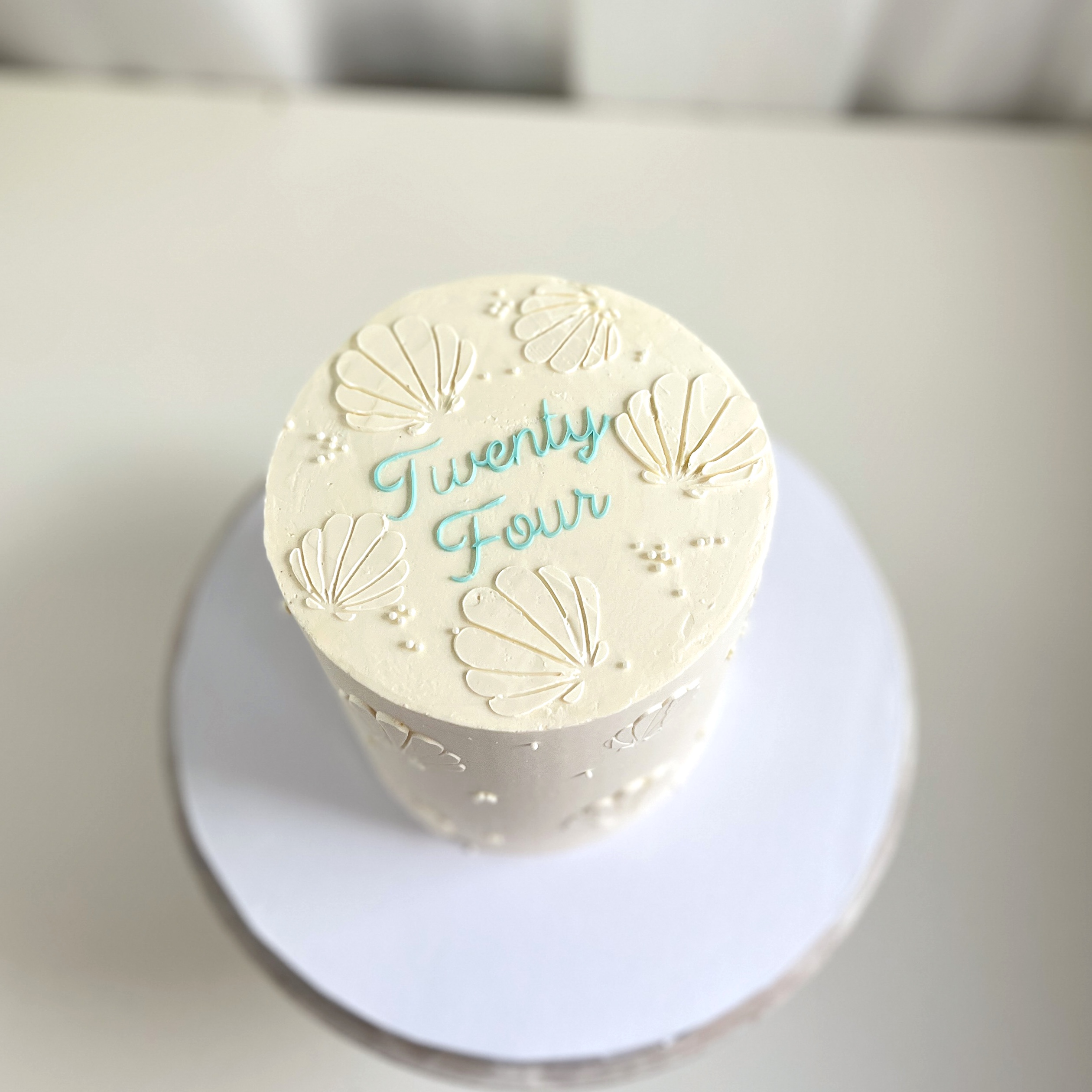 Seashell cake