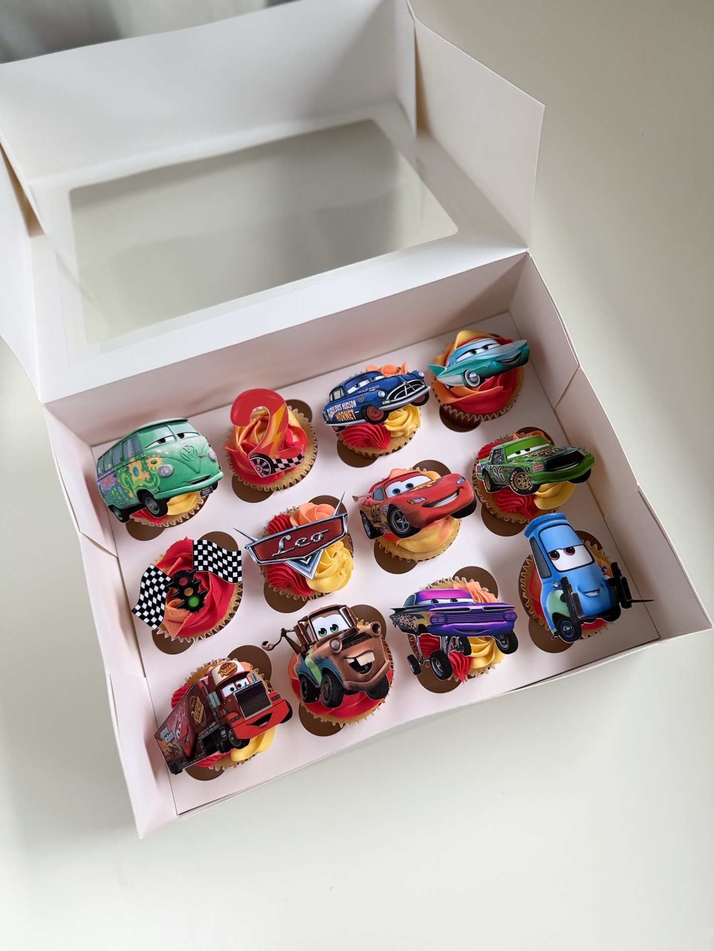 Cars Theme Cupcakes 