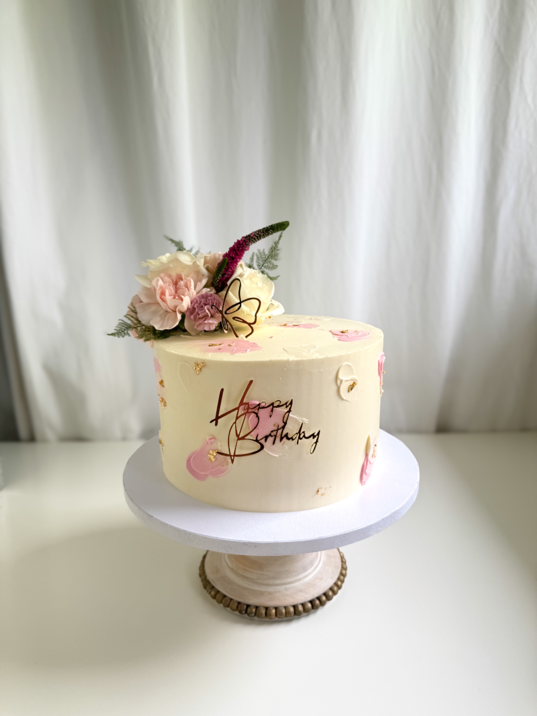 Fresh Flower Cake 