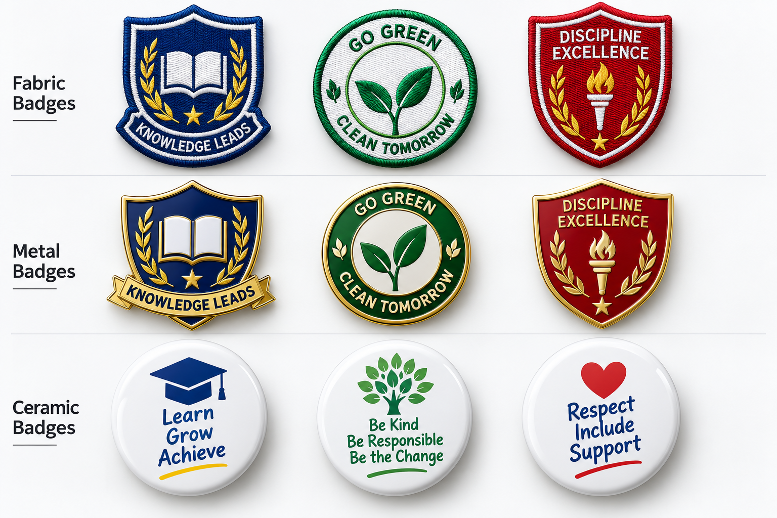 Badges