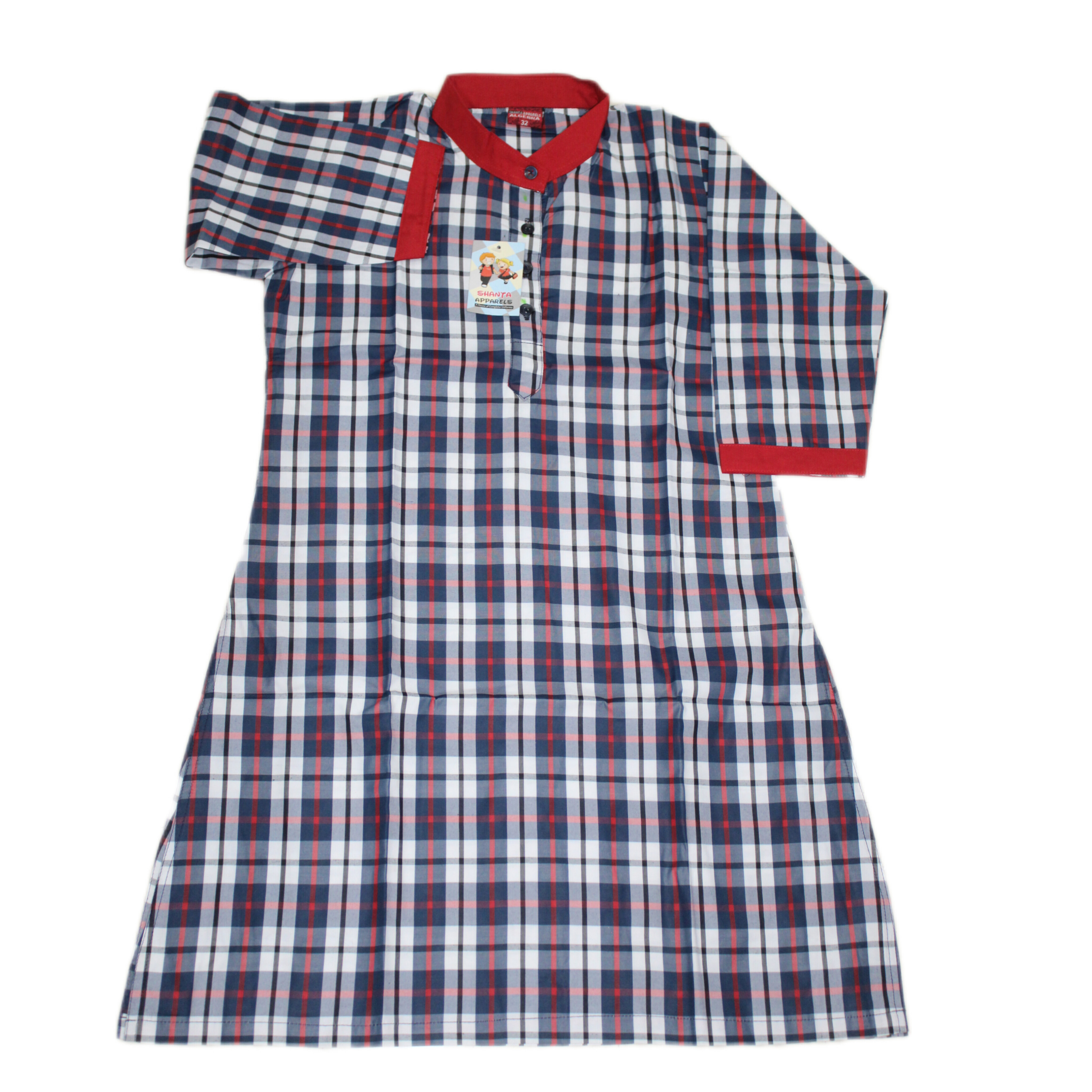 Senior Girls 3/4th Sleeve Kurti