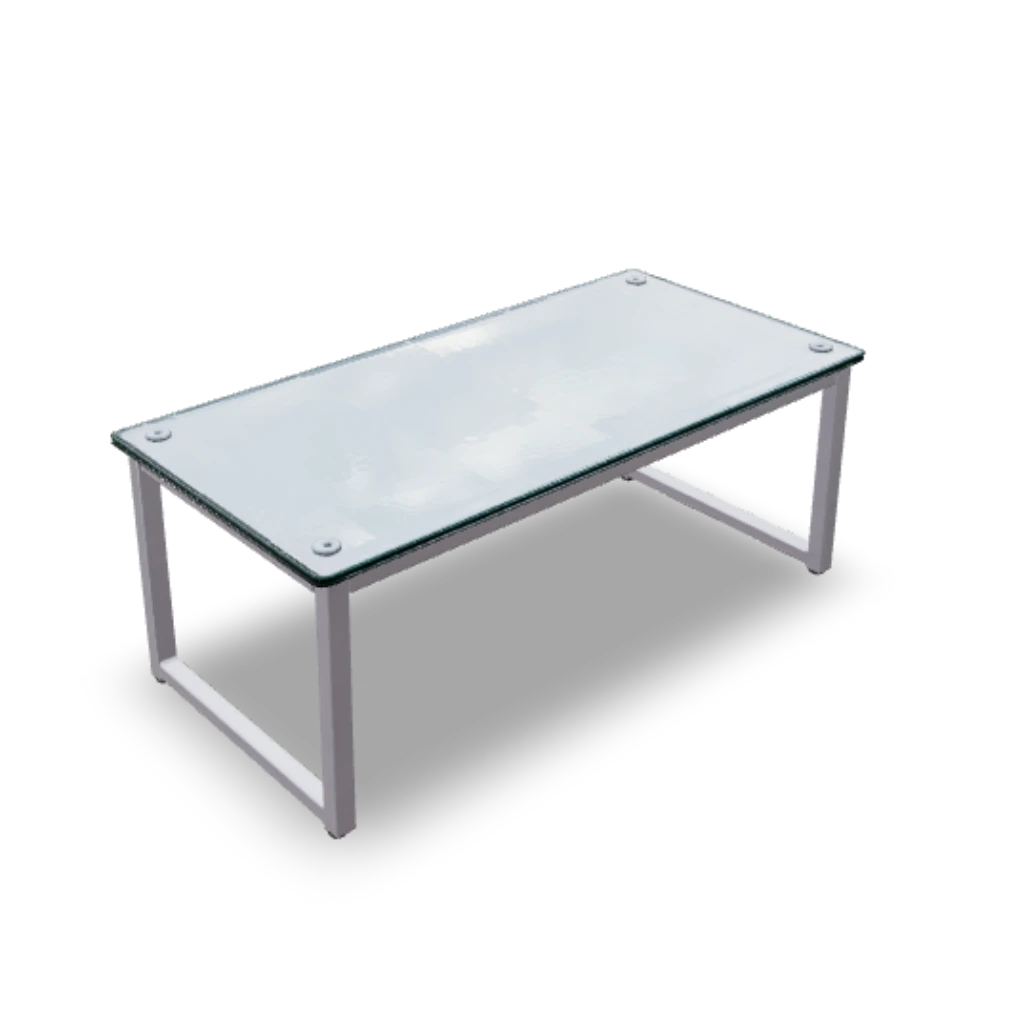 Desk Glass Three Quarter