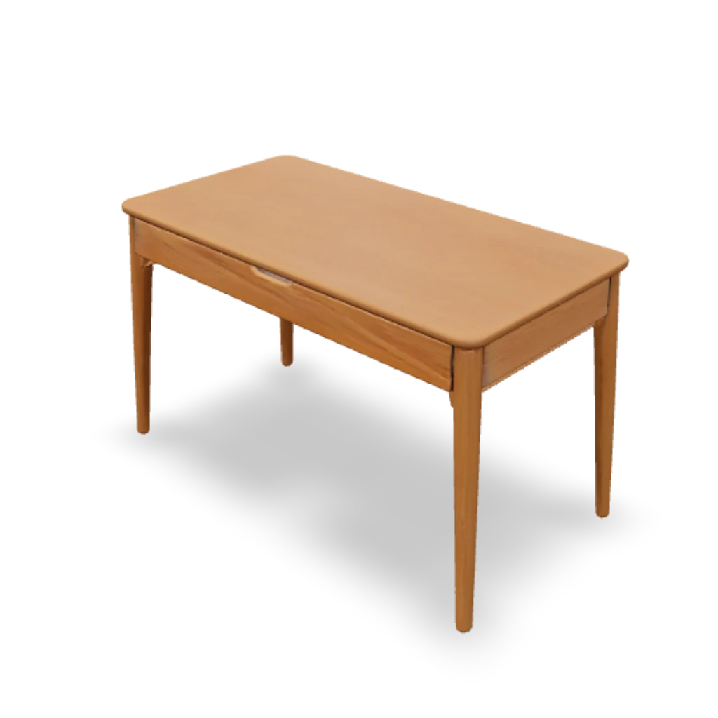 Desk Scandinavian Three Quarter