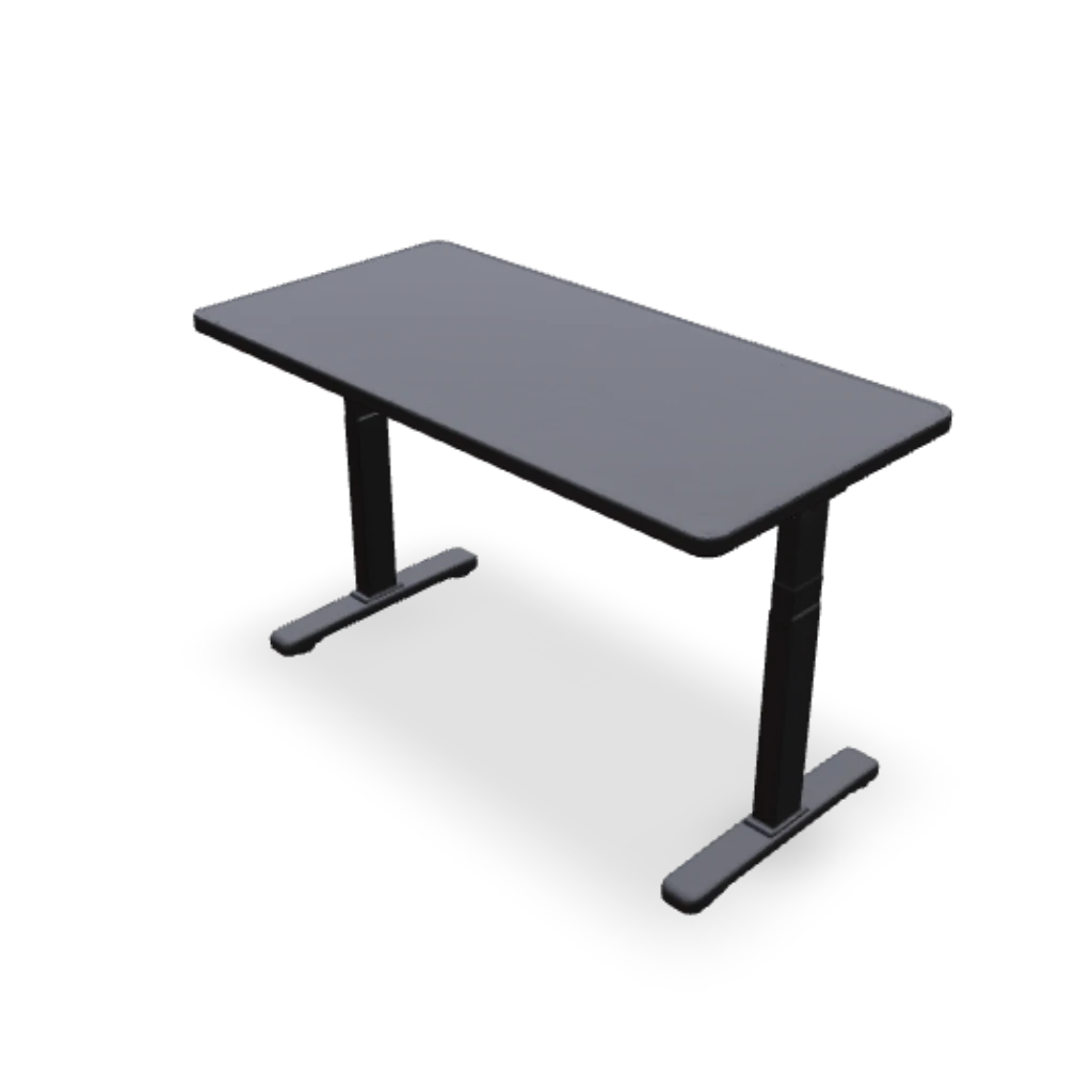Desk Standing Black Three