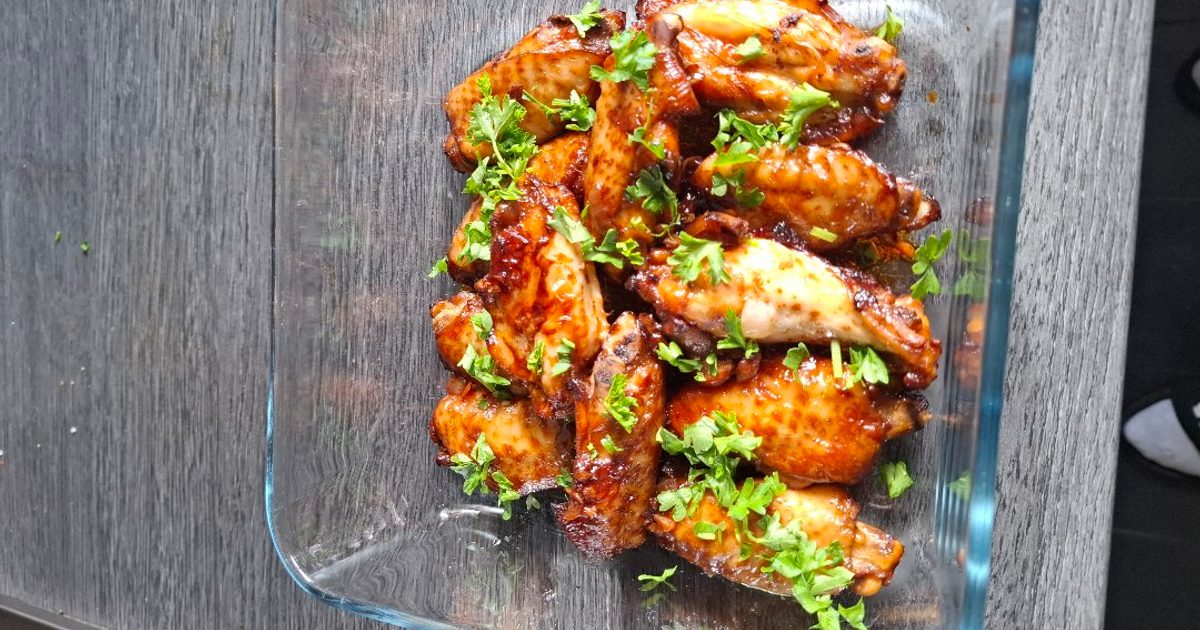 Kippenvleugels uit de oven