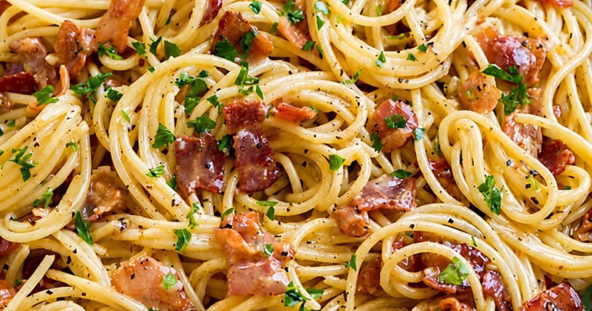 Pasta carbonara