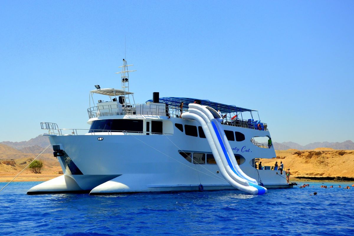 Liberty Catamaran Cruise Adventure Sharm El Sheikh