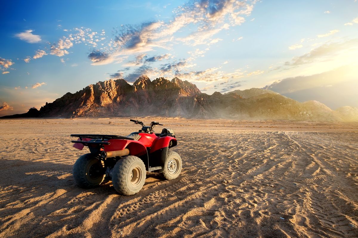 Desert Quad Bike Sunset Tour with Dinner Sharm El Sheikh 5