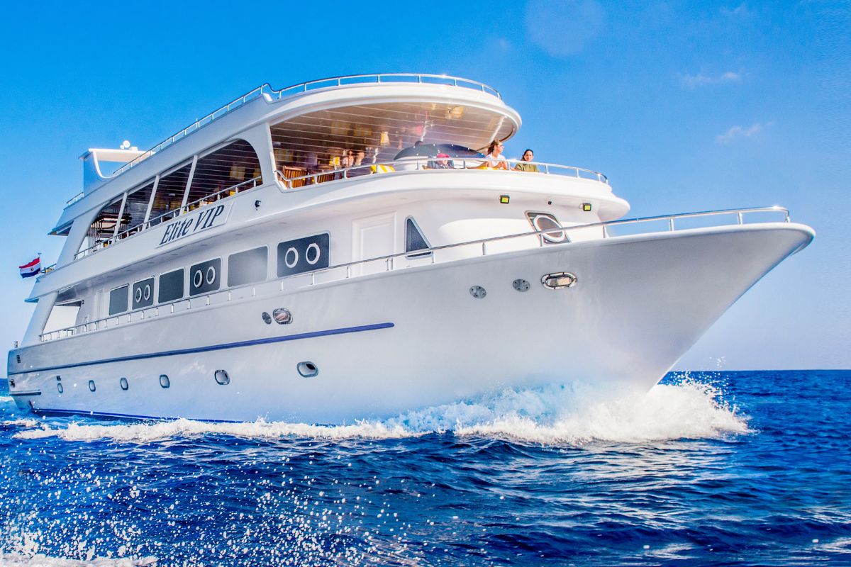 Orange Bay Island Elite VIP Snorkeling Boat Trip Hurghada