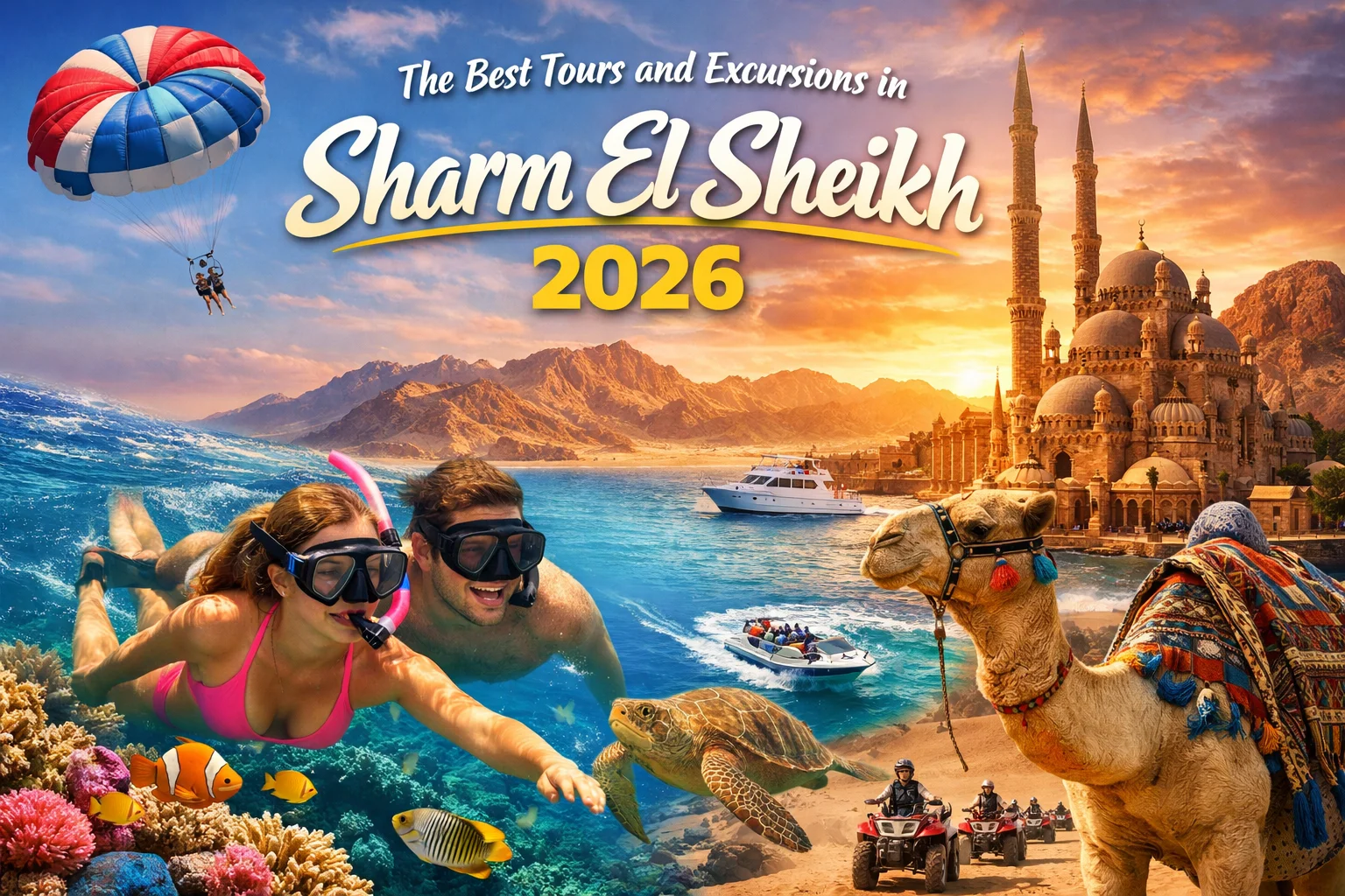 I Migliori Tour ed Escursioni a Sharm El Sheikh 2026
