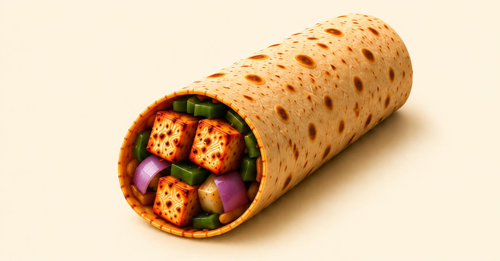 Paneer Tikka Roll