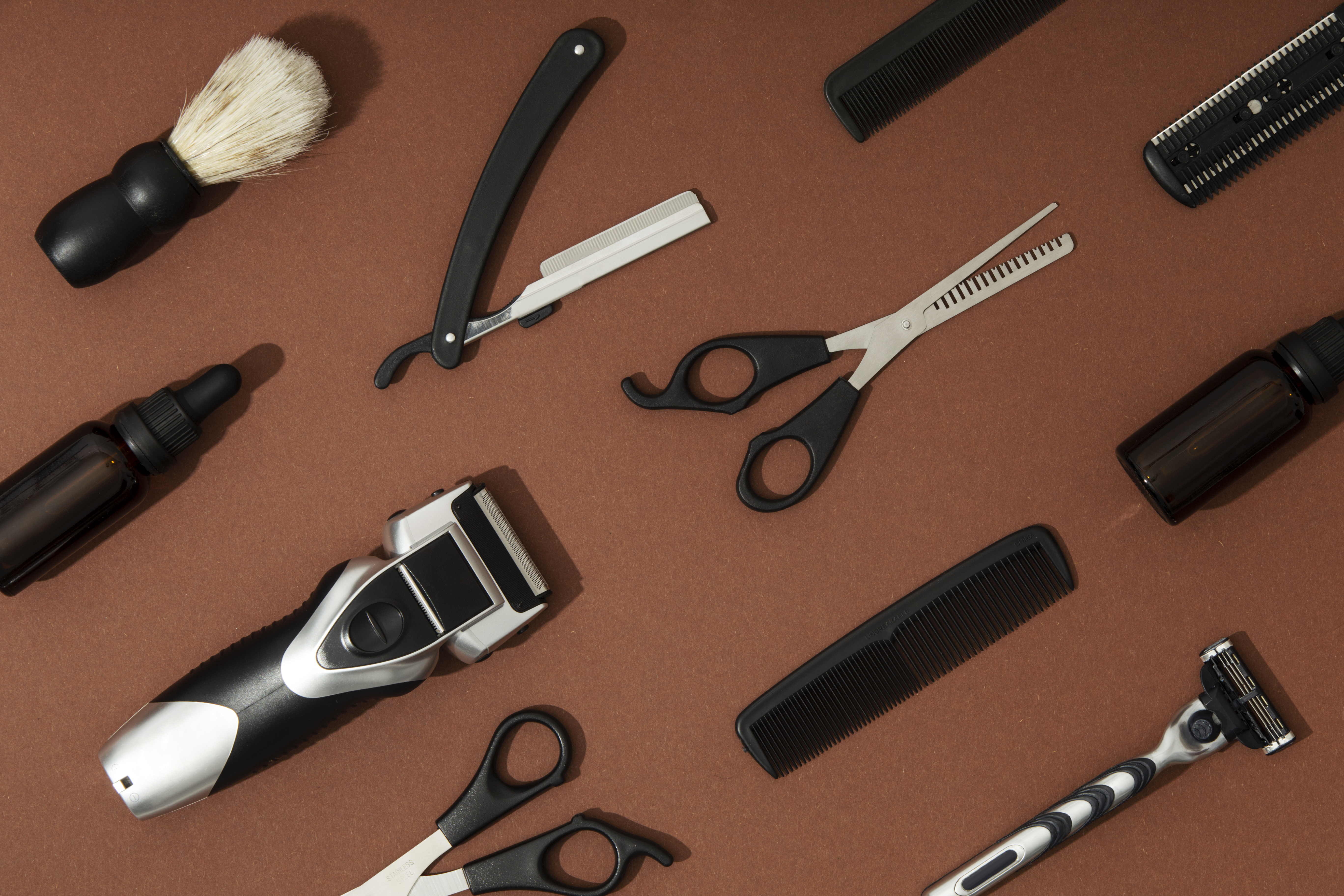 Barber shop background