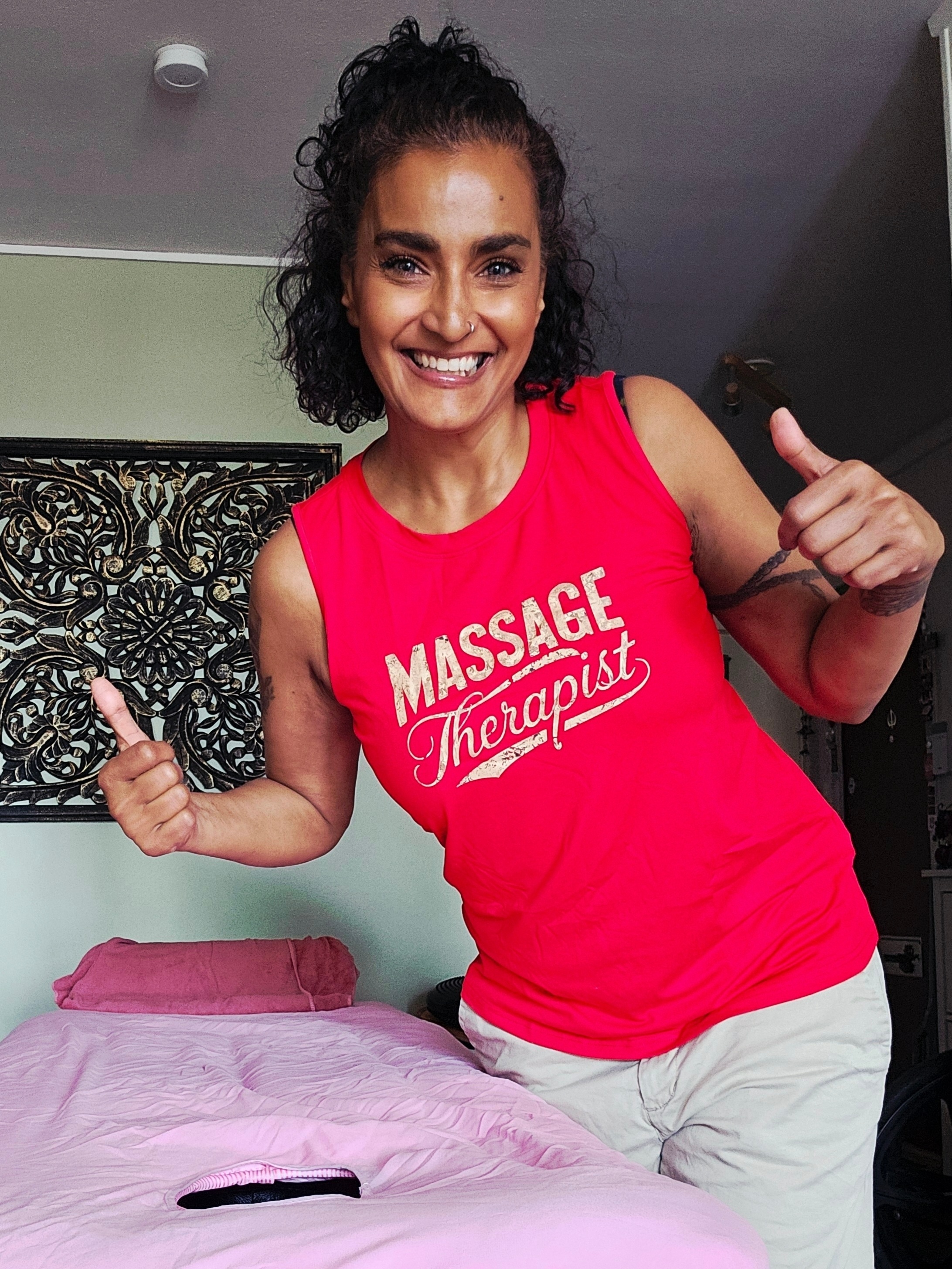 Massage therapy setting