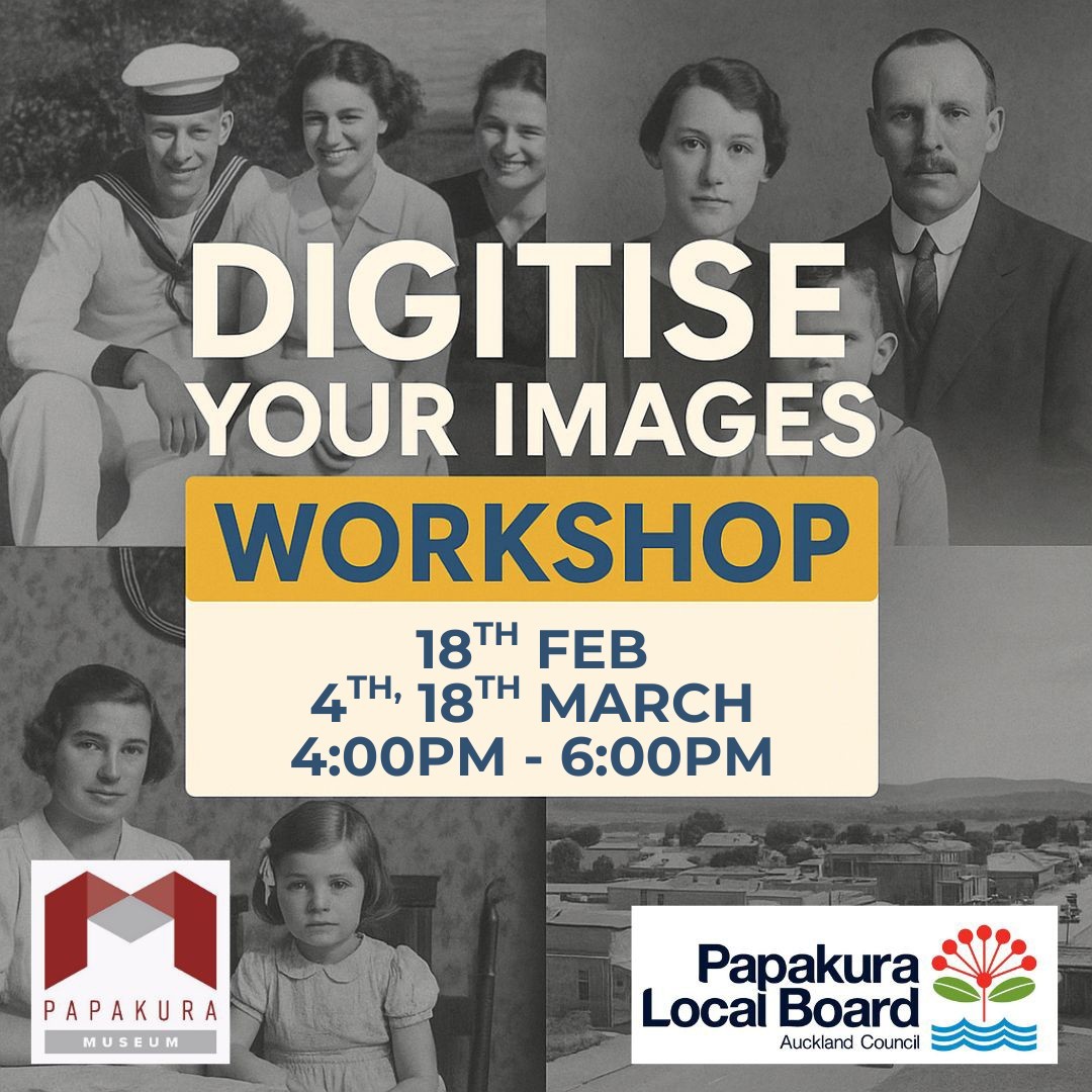 Digitise your images - Workshops on 18 Feb, 4 & 18 March - 4.00pm-6.00pm
