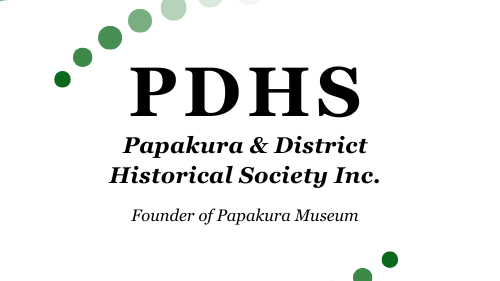 August PDHS Annual General Meeting + Speaker. 1.00pm start.