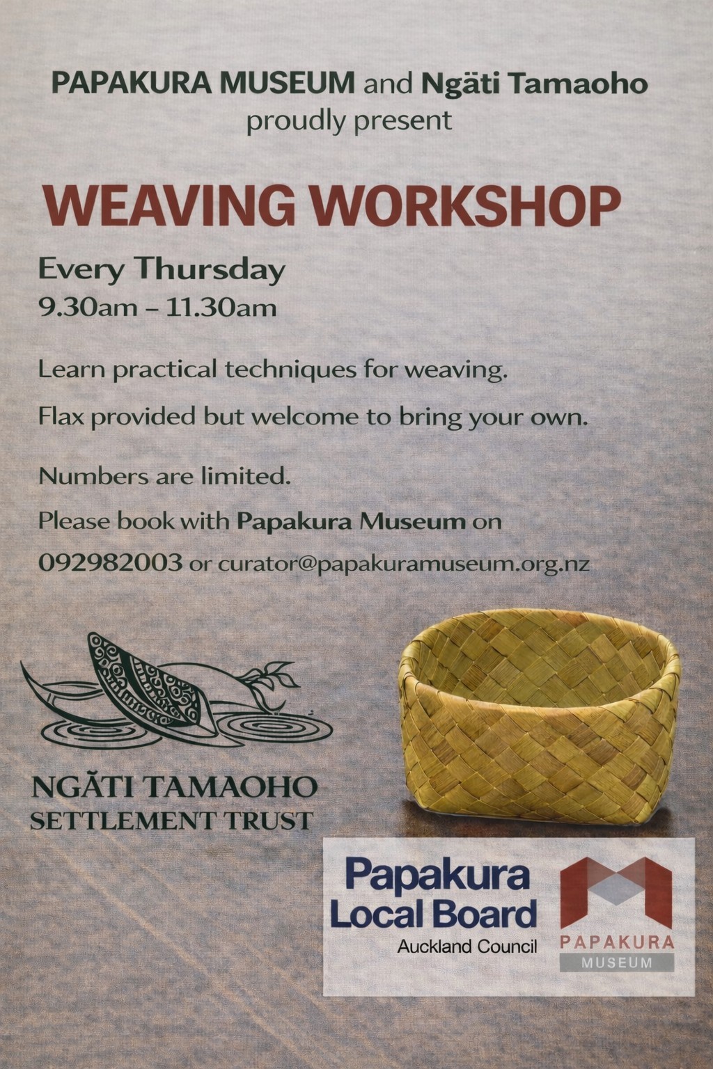 Weaving Workshops