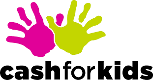 Wave 105 Cash for Kids Logo
