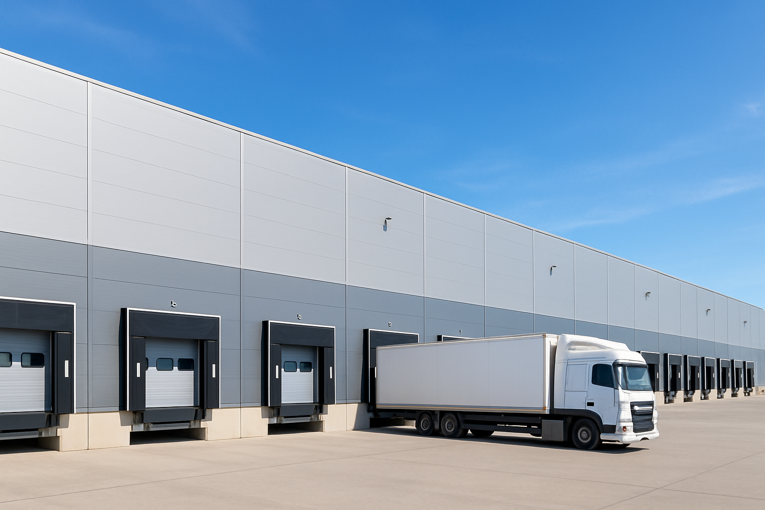 Security monitoring for a commercial warehouse