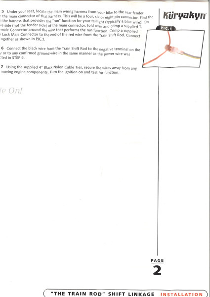 The Train Rod Shift Linkage