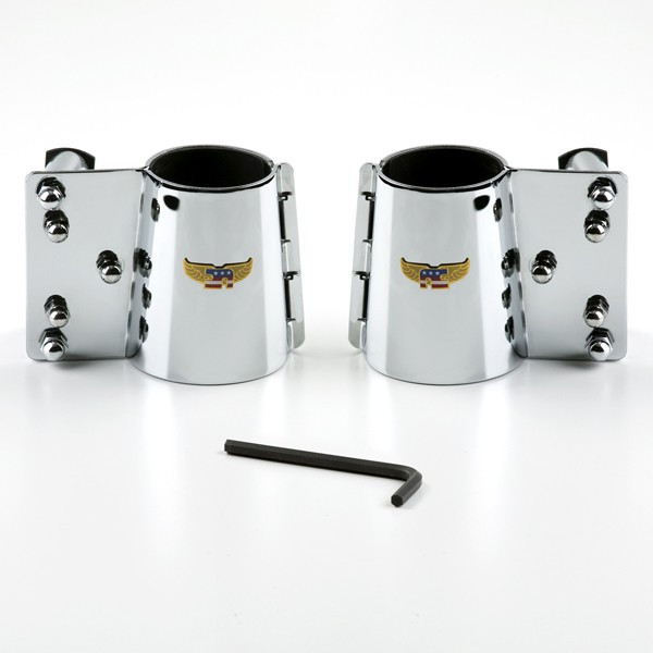 Chrome Kit Covered Forks Vt750 Ace