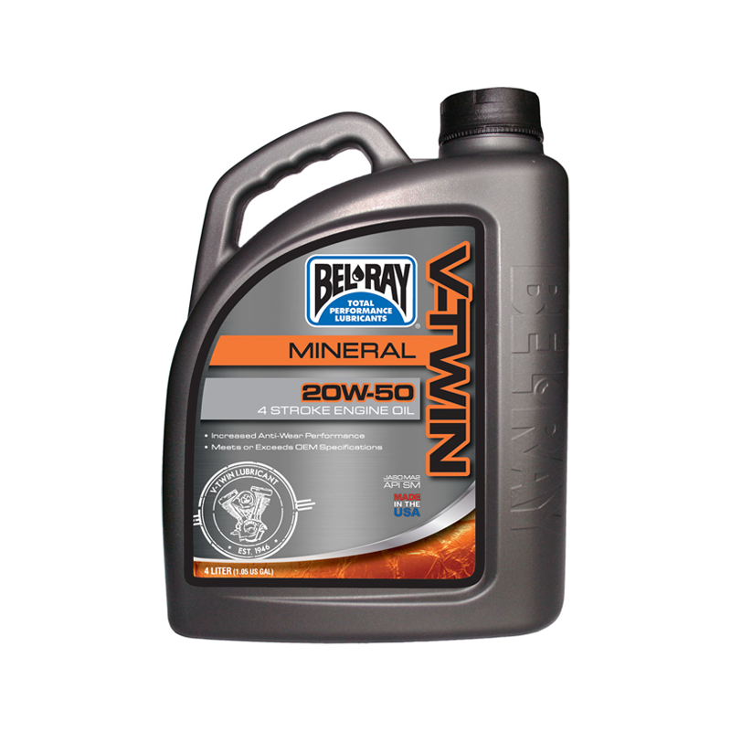 BEL-RAY V-TWIN MINER 20W-50 4L