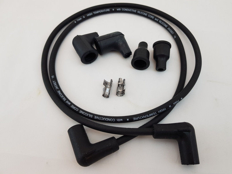 DYNA TÄNDKABEL SET 8MM SVART HD — bild 2