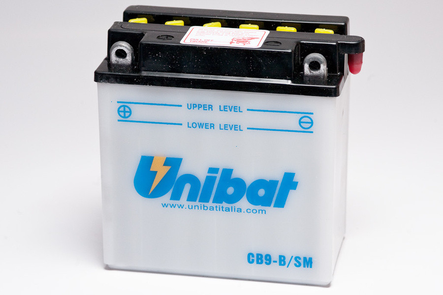 UniBat CONV. 12 V- 9AH, 135/75/139