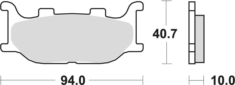 BROMSBELÄGG LMP291ST