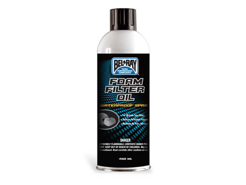 BEL-RAY FOAM FILTER OIL SPRAY 400ml — bild 2