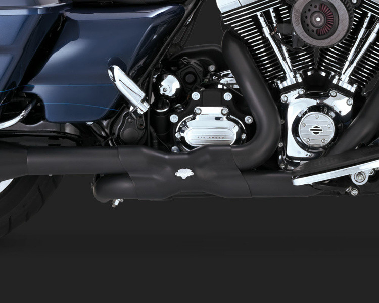 FLH/FLT 09-16 POWER DUALS BLACK*