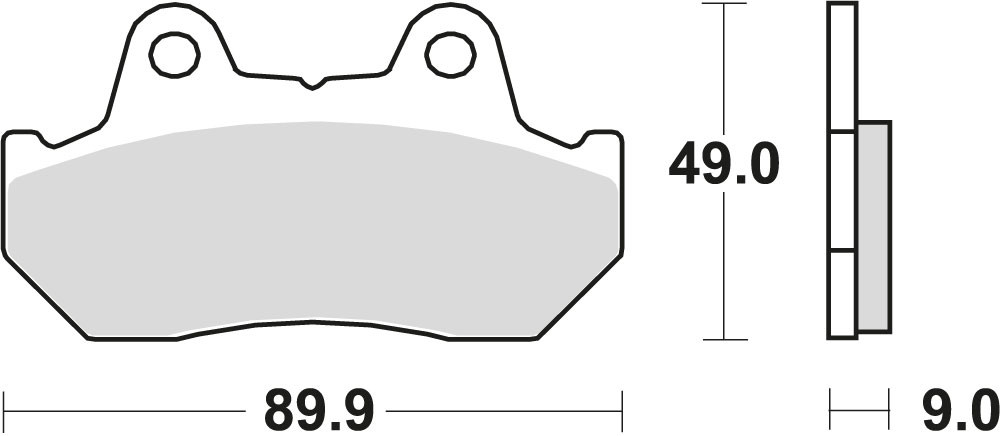 BROMSBELÄGG LMP172ST