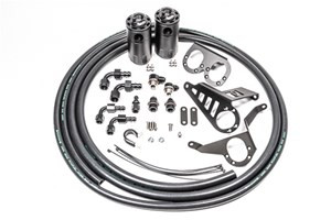 Radium Engineering Vevhusventilation Kit, 2 Tankar, MKIV SUPRA, Ventilera till Motor, bild 2