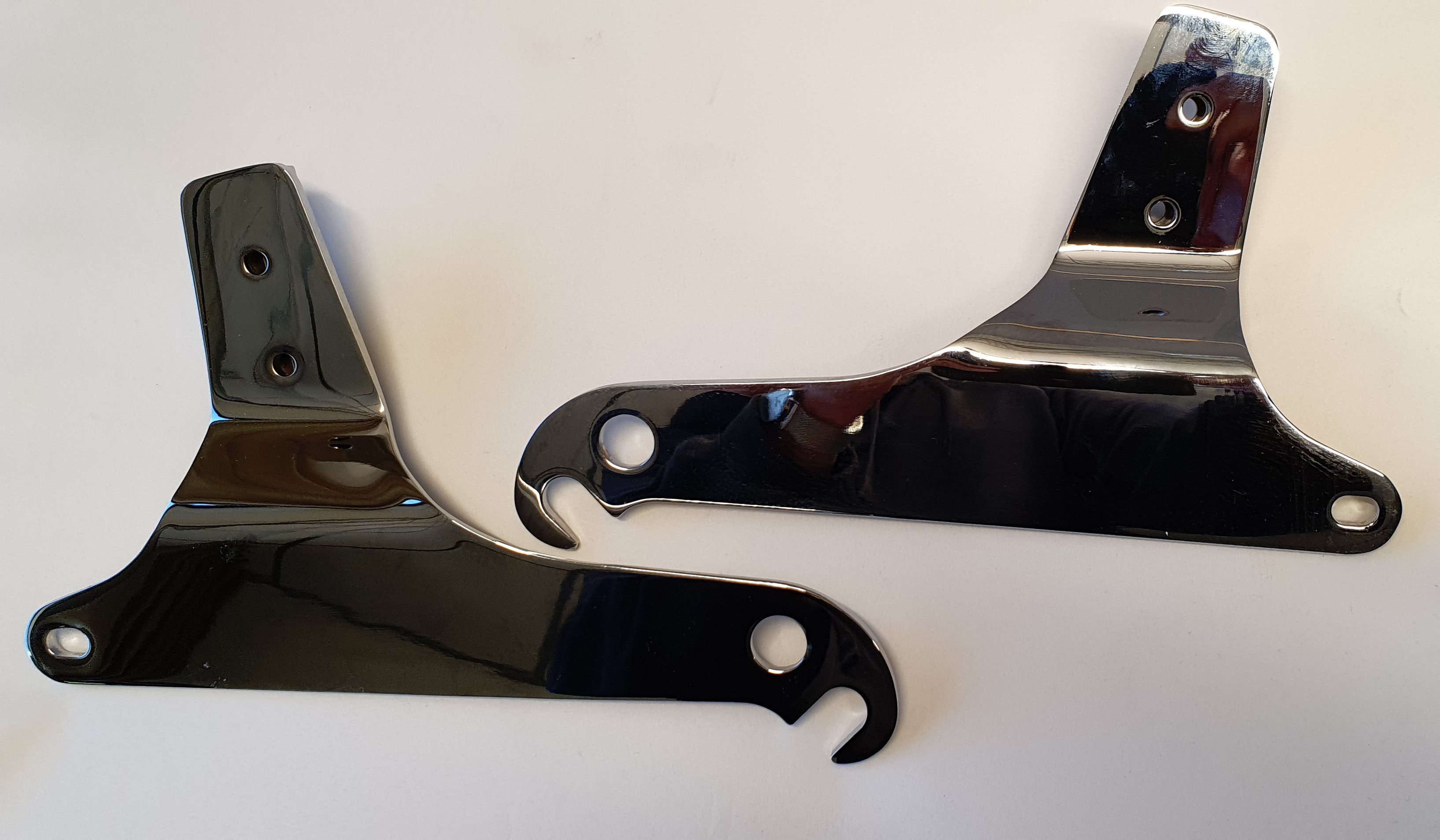Sissy Bar Slide Plates Road King, bild 2