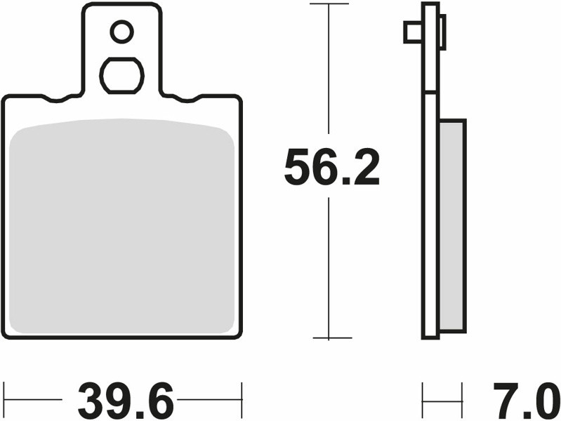 BROMSBELÄGG LMP119OR