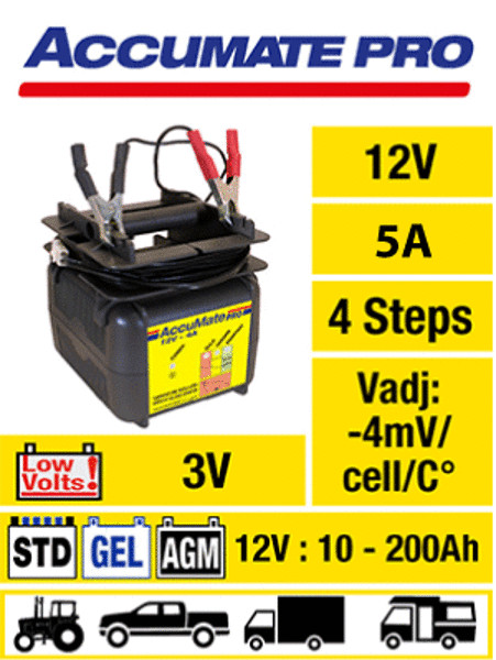 Accumate Pro Laddare 12 V-5A, bild 4