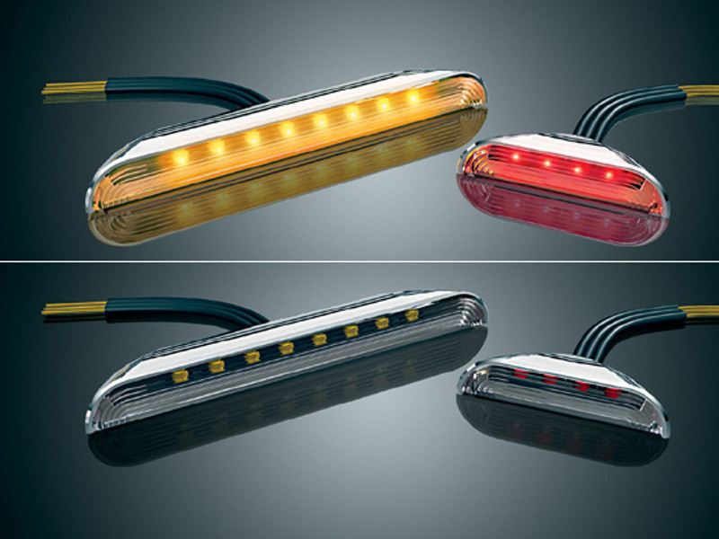 L.e.d. Louver Lights 2 Red "