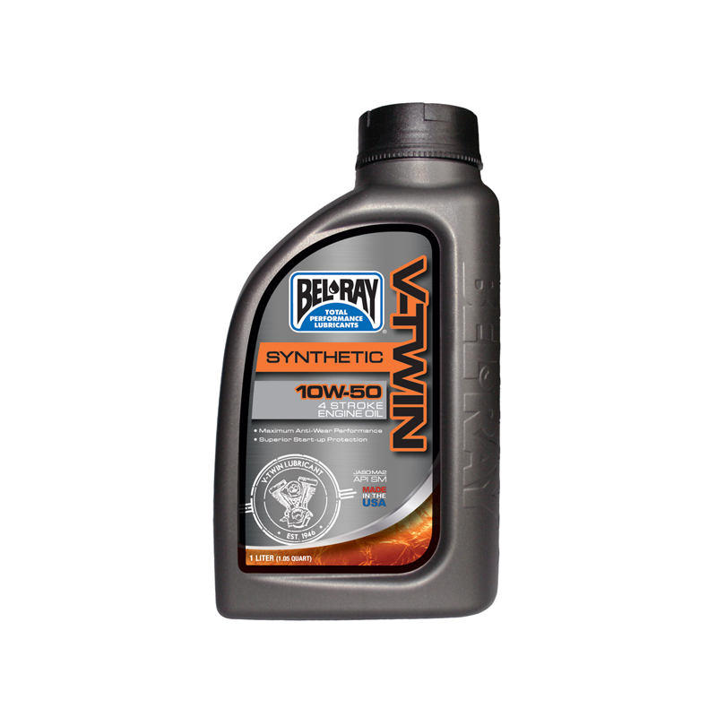 Bel-Ray V-Twin Synthetic Motorolja 10W-50 1L