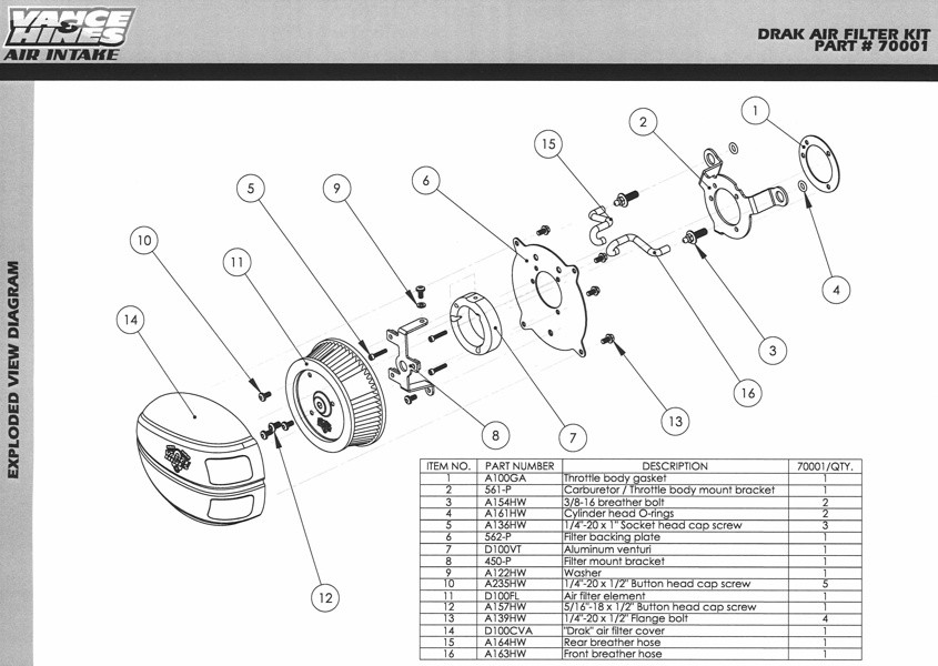Air Filter Drak Chrm Softdyna B — bild 2