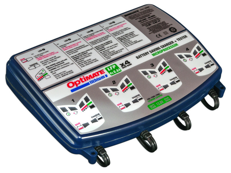 OPTIMATE LITHIUM 4-BANK 12Vx4, bild 2