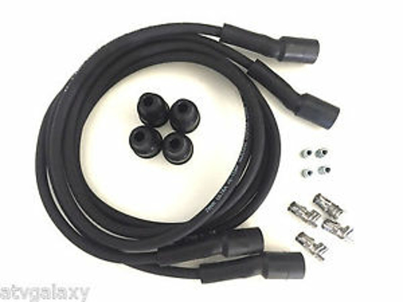 DYNA TÄNDKABEL SET 7MM KOPPAR SVART — bild 3