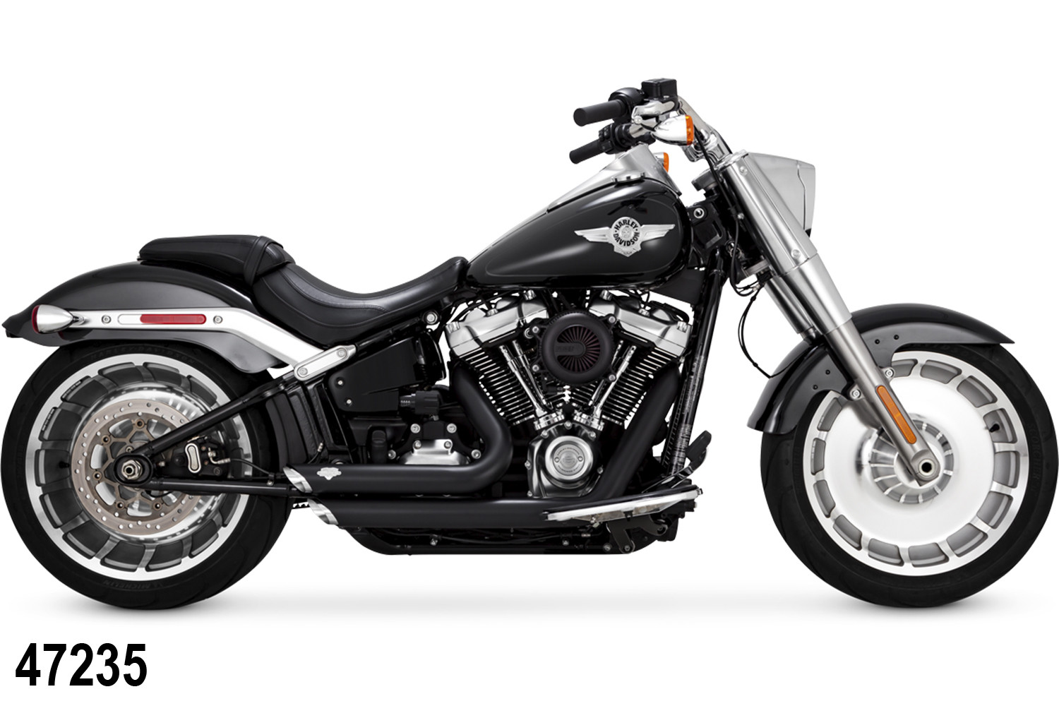 Vance & Hines 2-2 SHORTSHOT STAGG BLK BREAKOU 18-, bild 3