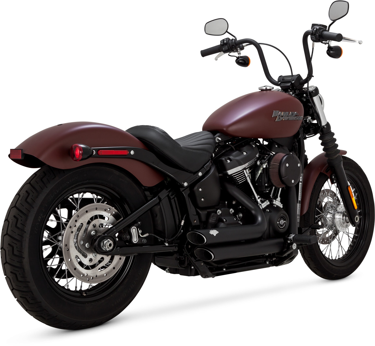 Vance & Hines 2-2 SHORTSHOT STAGG BLK SOFTAIL 18-, bild 2