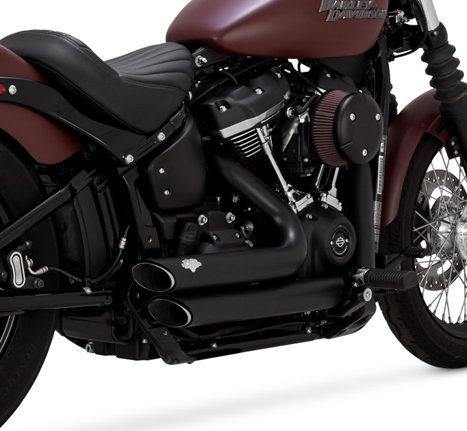 Vance & Hines 2-2 SHORTSHOT STAGG BLK SOFTAIL 18-, bild 4