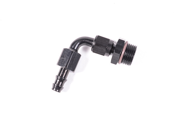 Radium Engineering AN10 ORB till Pushlok Slangkoppling, 90, 9,5mm, bild 2