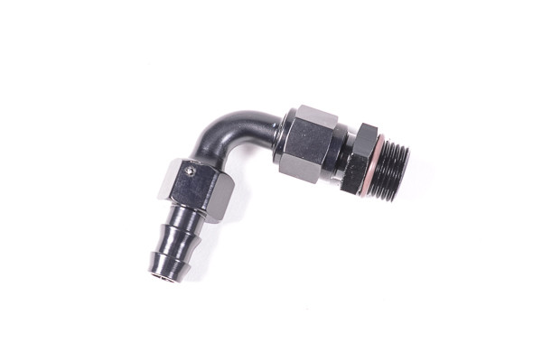 Radium Engineering AN10 ORB till Pushlok Slangkoppling, 90, 12,7mm, bild 2