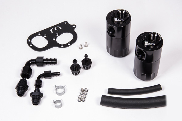 DUAL CATCH CAN KIT, LOTUS 2ZZ-GE , 2005-2011 Elise/Exige 2ZZ-GE o, bild 2