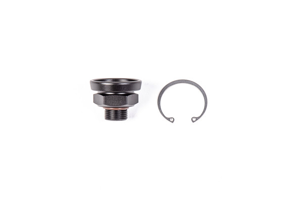 Radium Engineering Bränsleplusdämpare Adapter, AN8 ORB, 27mm Hål, bild 2