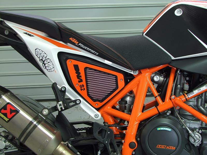 Dna Air Box Filter Cover For Ktm Duke 690 Abs R 13, bild 2