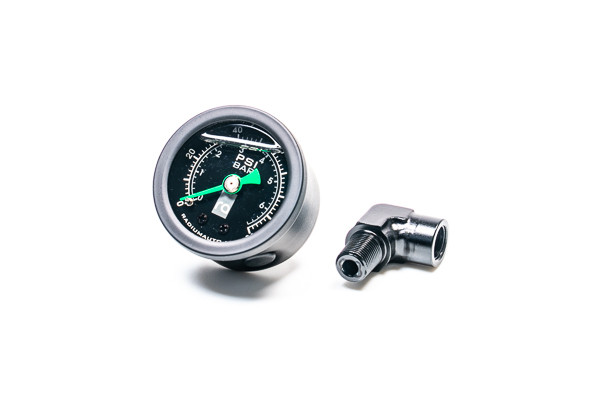 Fuel Pressure Gauge 90DEG Adap