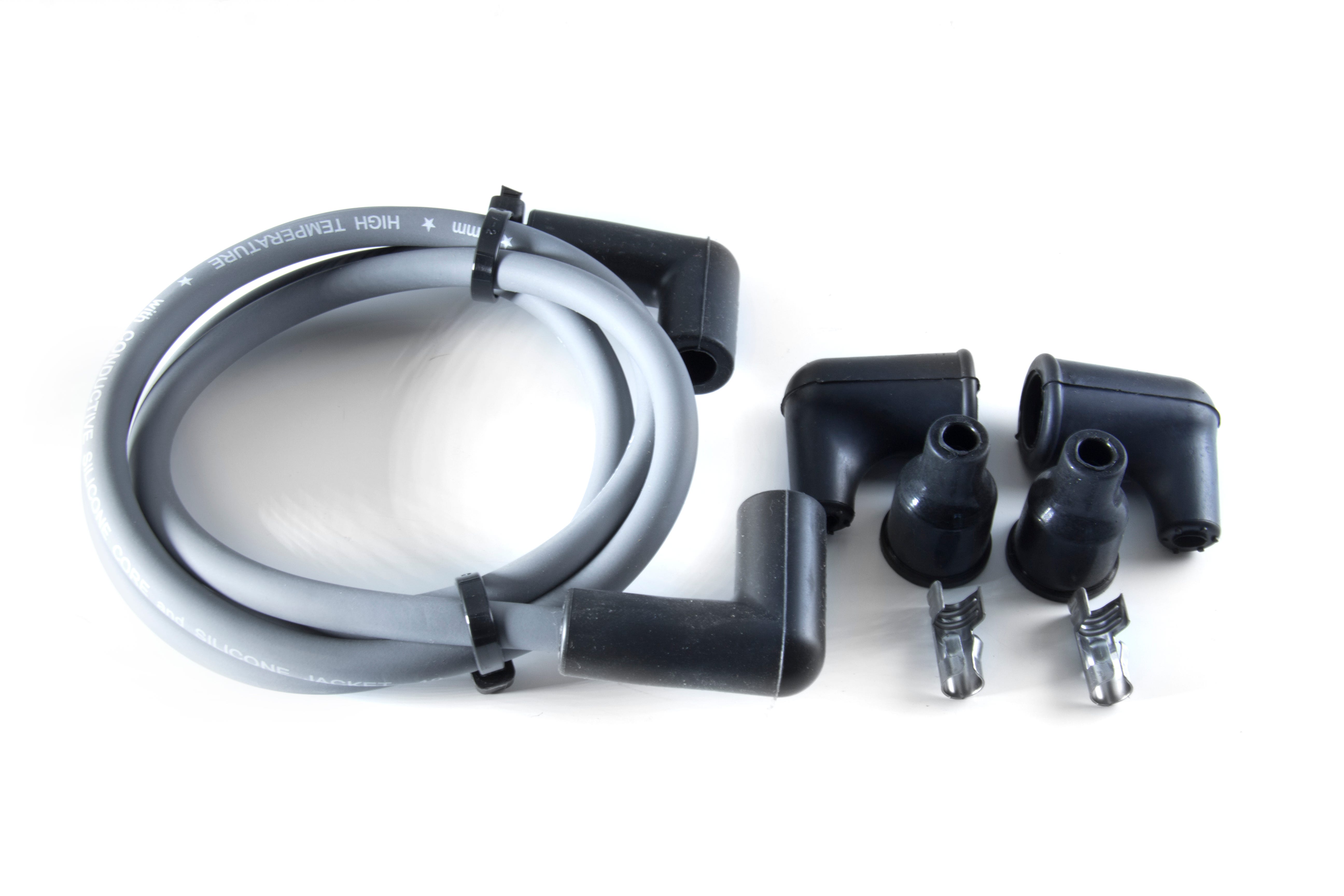 Dyna Tändkabel Set 8MM Grå Hd